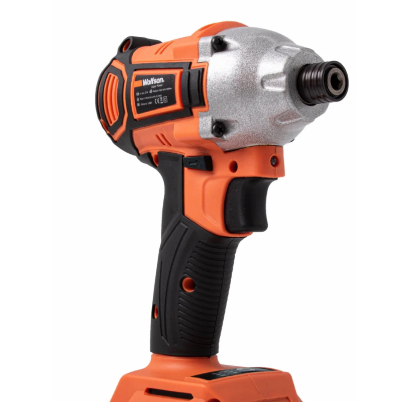 Masina de insurubat cu impact cu acumulator Wolfson - 21V-2.0Ah, 2 acumulatori, Hex 1/4