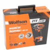 Masina de insurubat cu impact cu acumulator Wolfson - 21V-2.0Ah, 2 acumulatori, Hex 1/4