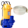 KAMRAD - POMPA SUBMERSIBILA APA MURDARA TP-3100 cu furtun 20m Wolfson