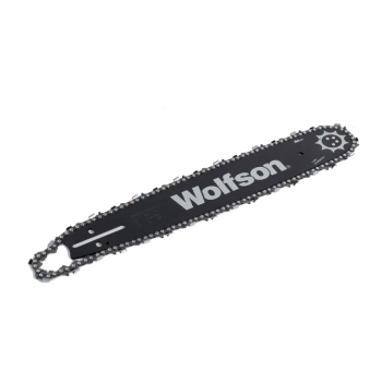 Set Lama si lant Wolfson pentru motofierastrau, 3/25, 38cm, 15, 32 dinti taietori, 64 zale, canal 1.5mm