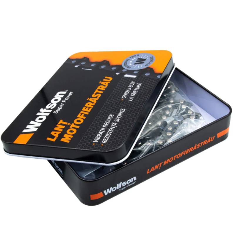 Lant Wolfson pentru motofierastrau pas 3/25 - 32 dinti - 38 cm -compatibil cu lama WFS0042