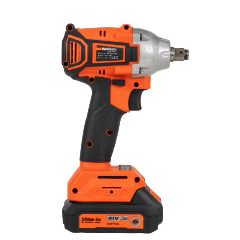 Masina de insurubat cu impact si acumulator Wolfson - 21V, 2 Ah, 2 acumulatori