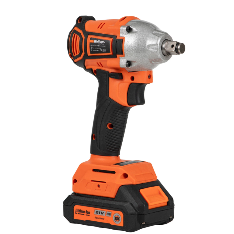 Masina de insurubat cu impact si acumulator Wolfson - 21V, 2 Ah, 2 acumulatori