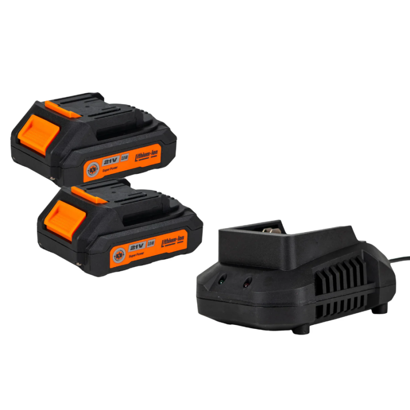 Masina de insurubat cu impact si acumulator Wolfson - 21V, 2 Ah, 2 acumulatori
