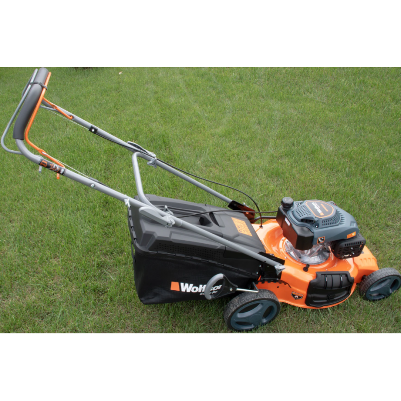 Masina de tuns iarba cu autopropulsie Wolfson, 4.5 CP, benzina, latime de lucru 51cm