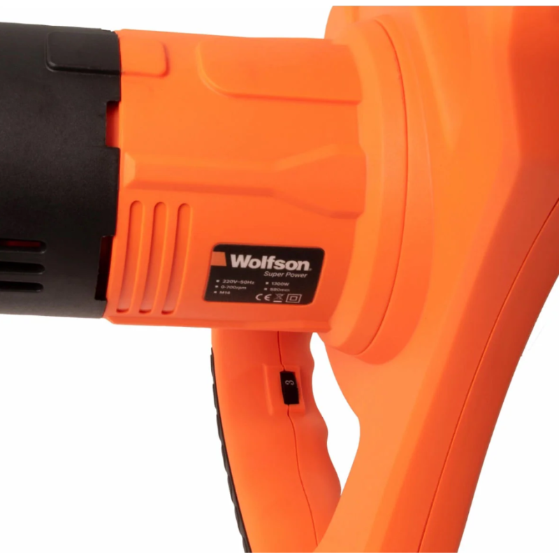 Mixer electric cu variator pentru mortar Wolfson - 1300W