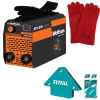 Aparat de sudura WOLFSON ATX-270, MMA 120A, Invertor tehnologie inalta + Manusi de sudura, Coltare magnetice sudura