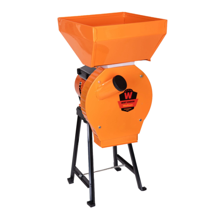 Moara pentru cereale Wolfson cu suport metalic - 2in1, 2700W, 200kg/h + accesoriu furaje