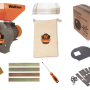 Moara pentru cereale WOLFSON - 2in1, 2700W, 100 CUPRU, 200kg/h + accesoriu furaje
