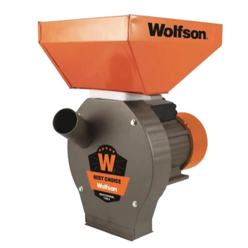 Moara pentru cereale WOLFSON - 2in1, 2700W, 100 CUPRU, 200kg/h + accesoriu furaje