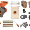 Moara pentru cereale WOLFSON - 2in1, 2700W, 100 CUPRU, 200kg/h + accesoriu furaje, fructe si legume