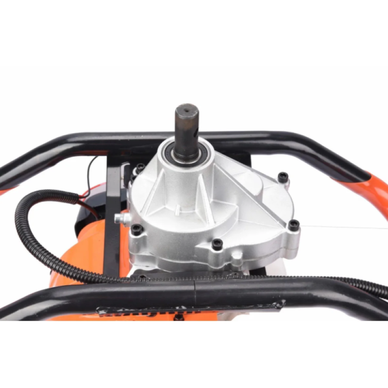 Motoburghiu de pamant WOLFSON STB-520, 1470W, 3 burghie incluse 100, 150 si 200mm + 3 ulei rosu, 0.1L