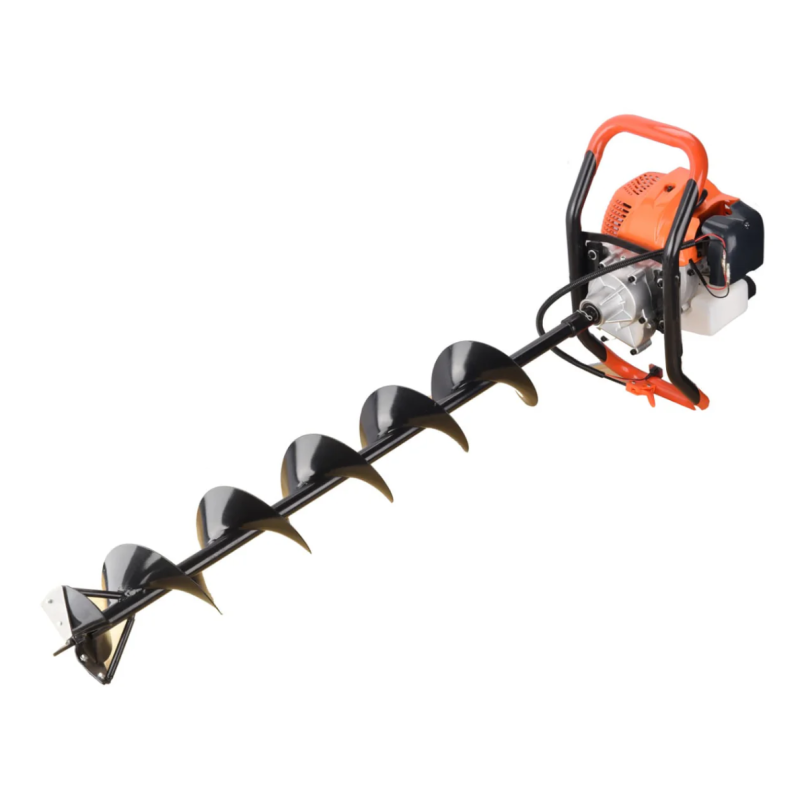 Motoburghiu foreza de pamant WOLFSON STB-520, 1470W, 3 burghie incluse 100, 150 si 200mm