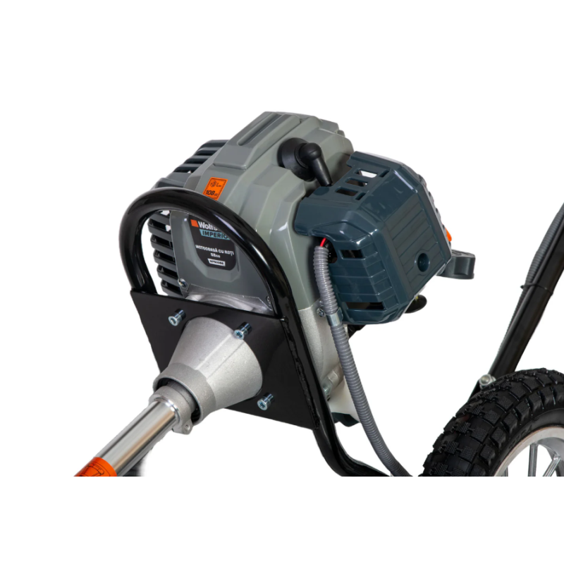 Motocoasa cu roti Wolfson Imperio, 52cc, 3CP, 7500rpm