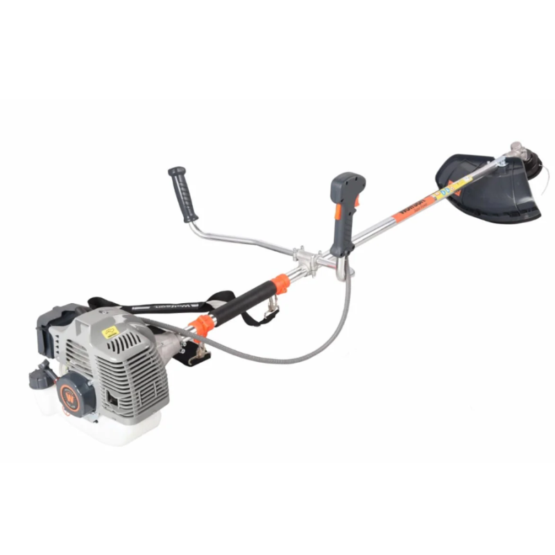 Motocoasa profesionala WOLFSON TRX-620, 2 CP, 52CC, 8 accesorii, ham comfort plus, 3 ulei rosu 2T Premium Made in Italy