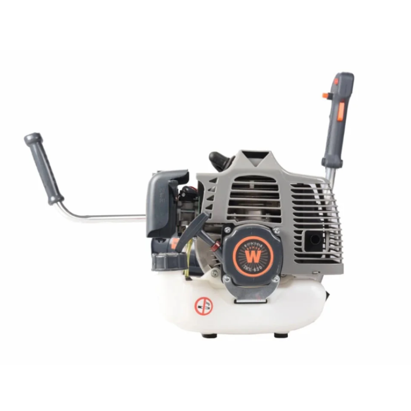 Motocoasa profesionala WOLFSON TRX-620, 2 CP, 52CC, 8 accesorii, ham comfort plus, 3 ulei rosu 2T Premium Made in Italy