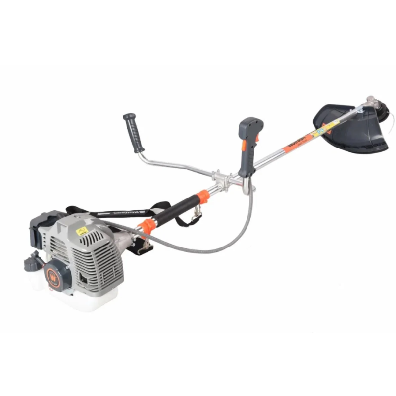 Motocoasa profesionala WOLFSON TRX-620, 2 CP, 8 accesorii, ham confort, 3 sticle de ulei rosu + foarfeca taiere crengi