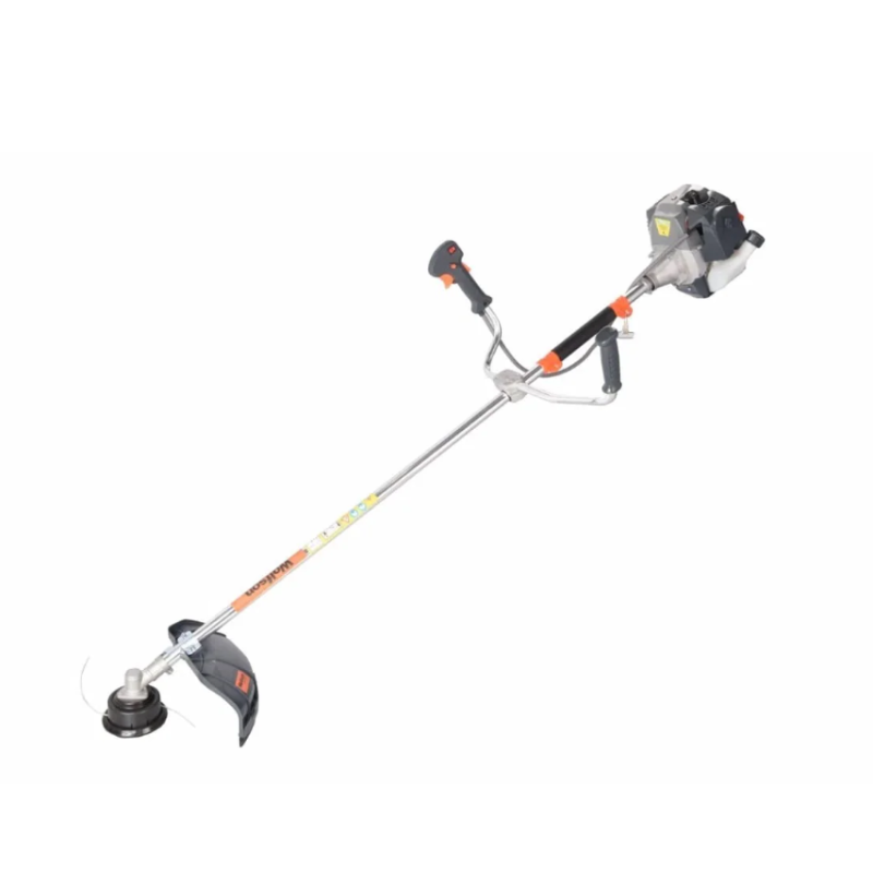 Motocoasa profesionala WOLFSON TRX-800, 15 accesorii, ham profesional, 3 sticle de ulei rou + foarfeca taiere crengi