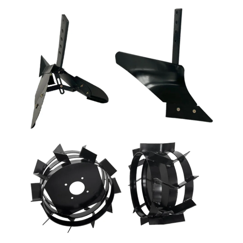 Motocultor Wolfson Imperio 8001, 8 CP, cu far si accesorii plug, rarita, roti de transport 6,50X8, roti metalice, prasitoare