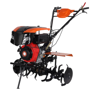 Motocultor DIESEL Wolfson Imperio 11 CP, cu far si roti de transport 500x12