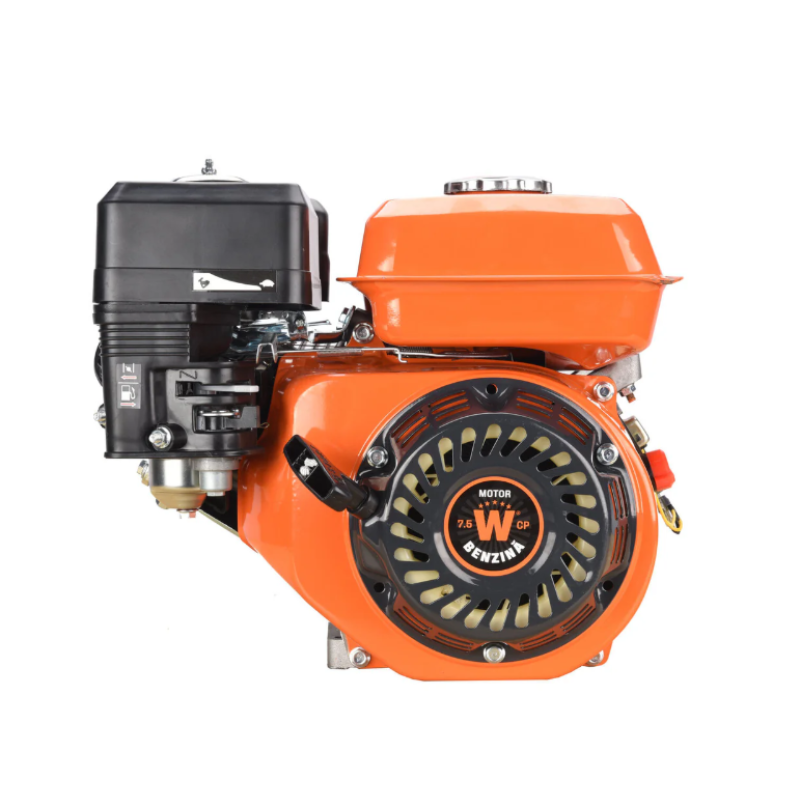 Motor benzina WOLFSON GTX-200, 7 CP, 4 Timpi OHV 170F, ax cu pana 20mm, fulie dubla inclusa