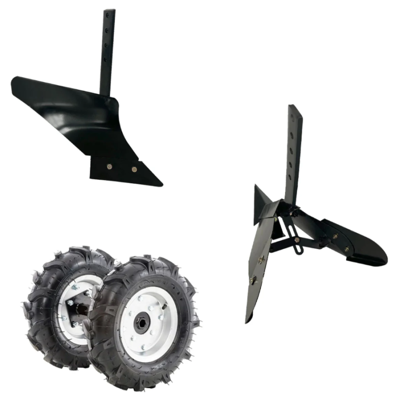 Motosapa pe benzina Wolfson Imperio, 8CP, 212cc, latime de lucru 80cm, cu roti de transport, plug si rarita