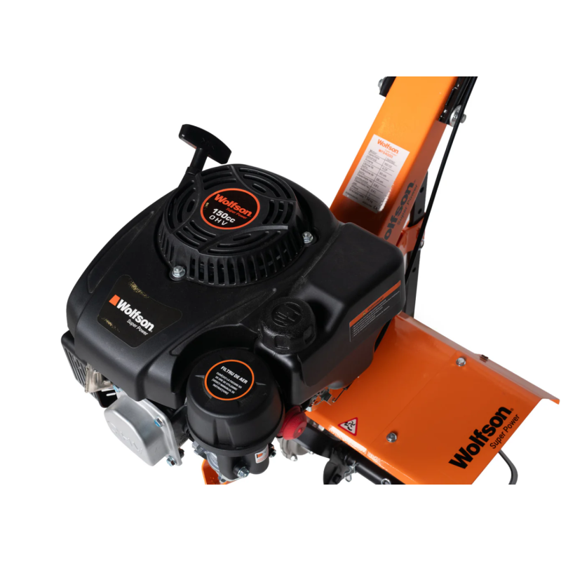 Motosapa Wolfson Imperio, 4CP, cu roata de transport, latime lucru 60 cm