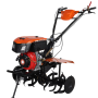 Motocultor DIESEL Wolfson Imperio 6CP cu far si roti de transport 500x12