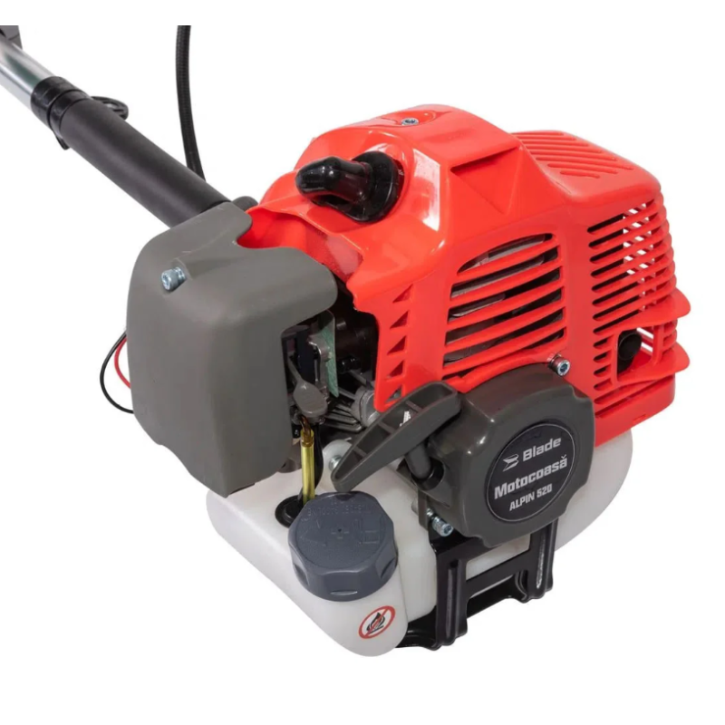 Motocoasa Blade Alpin 520, 3CP, 7 accesorii, ham profesional + 3 sticle ulei 0.1l + foarfeca taiere vie