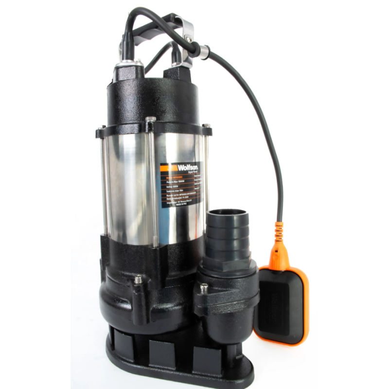 Pompa submersibila apa murdara Wolfson DW-7500-F, 1500W, debit maxim 10000 l/h
