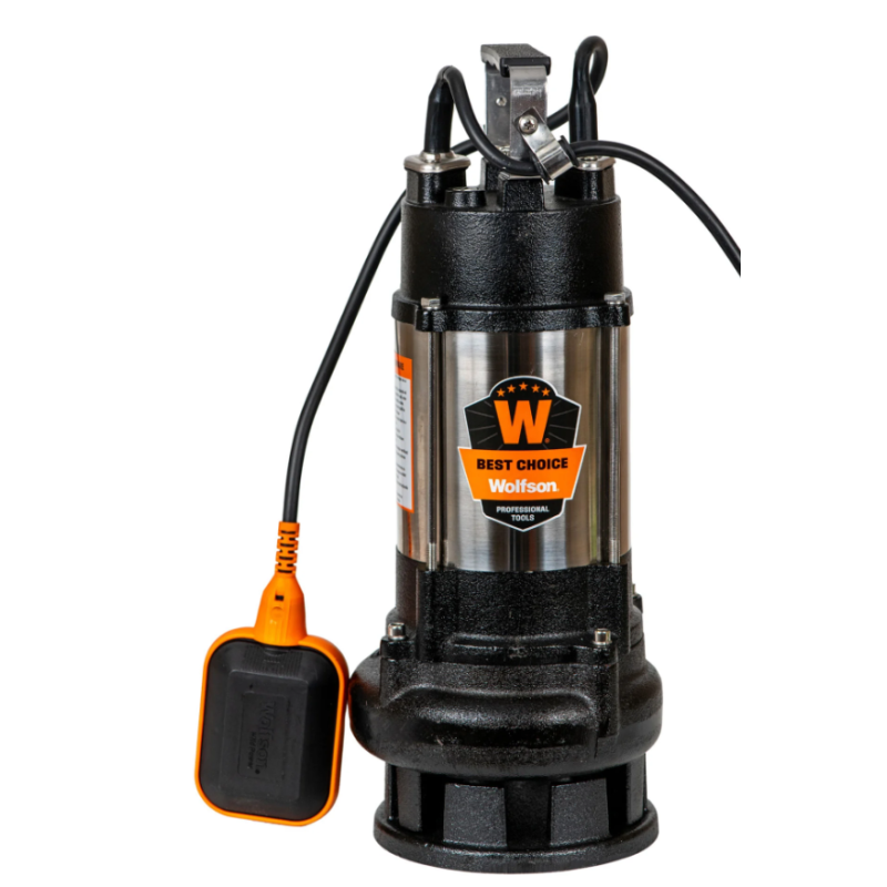 Pompa submersibila apa murdara Wolfson DW-7500-F, 1500W, debit maxim 10000 l/h