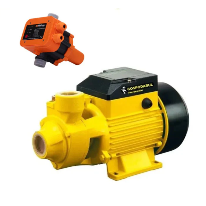 Pompa de suprafata apa curata Gospodarul Profesionist QB-60 - 370W, 2100 l/h cu presostat automat Total