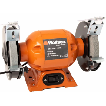 Polizor de banc Wolfson - 250W, 155mm, 3000rpm