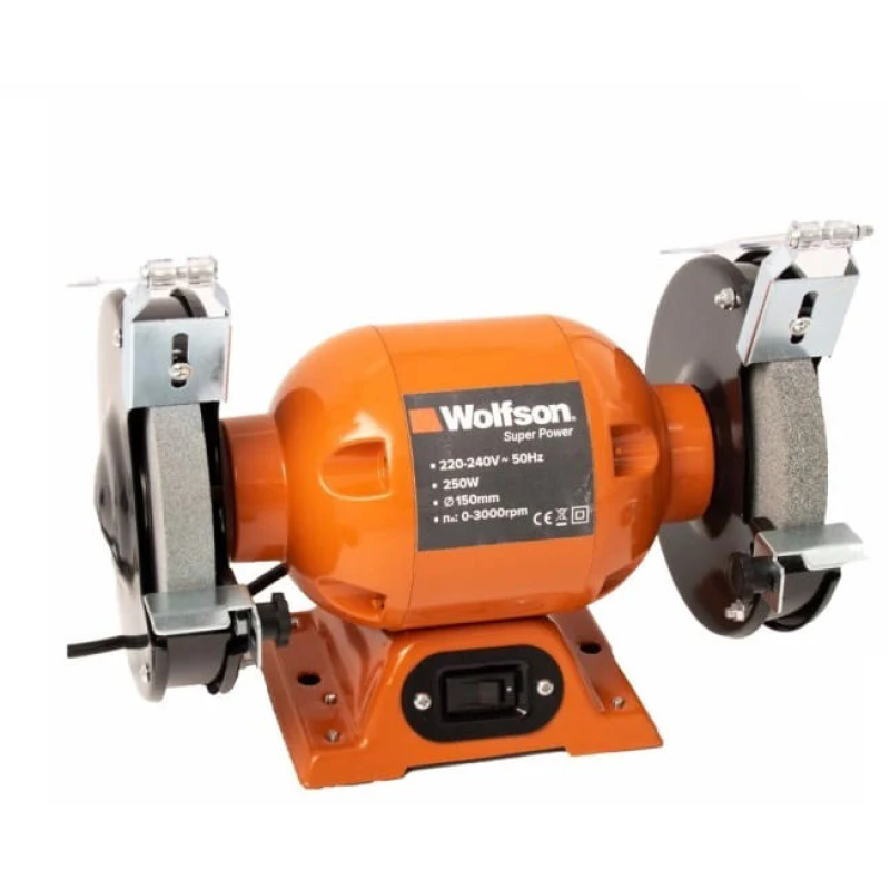 Polizor de banc Wolfson - 250W, 155mm, 3000rpm