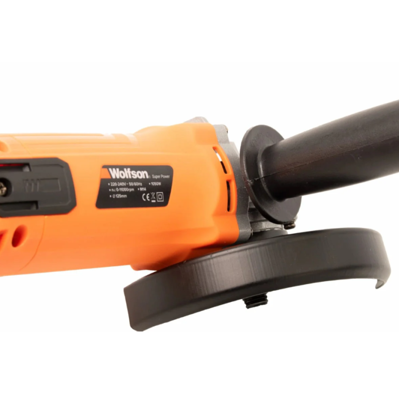 Polizor unghiular cu variator Wolfson - 1050W, 125mm