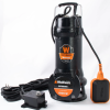 Pompa submersibila profesionala cu tocator Wolfson pentru apa murdara PWT-7500-F, 1500W, debit max 1800l/h - 2 toli + Furtun pompieri