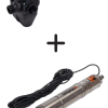 Pompa submersibila apa curata IMPERIO PS-1300, 750W, cablu 15m, 1900L/h, 1 tol, inaltime max pompare 100m, diametru 100mm + Presostat mecanic gospodarul