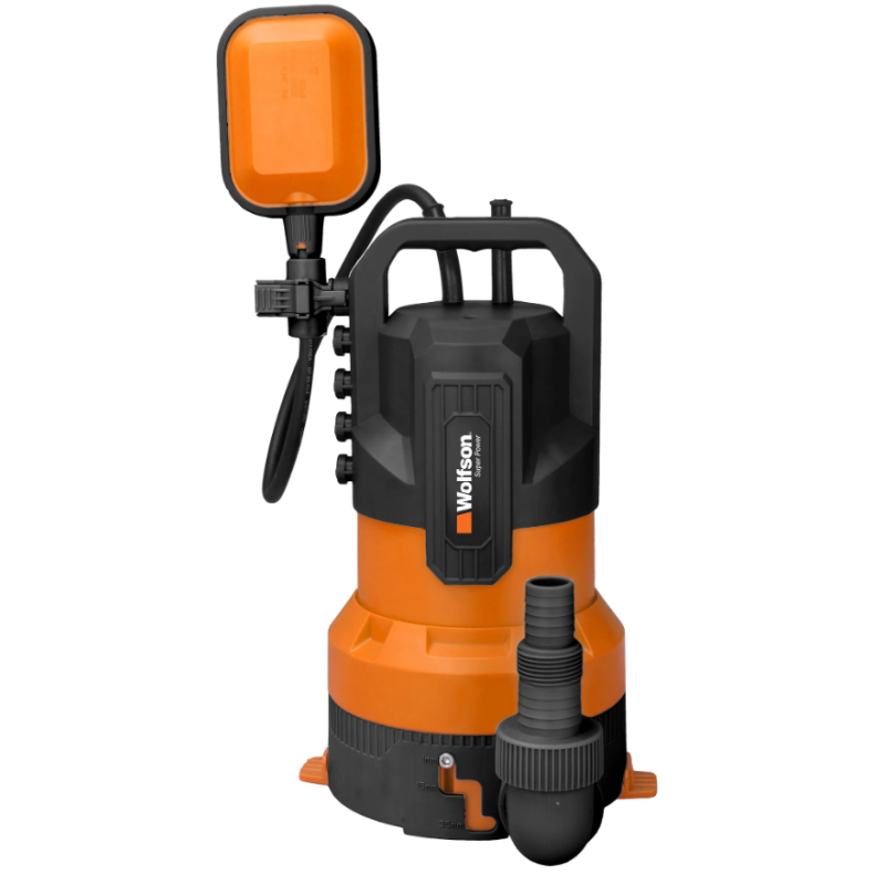 Pompa de apa murdara Wolfson din plastic, 3 IN 1 - 850W, 20000 l/h, 1" - 1-1/2"