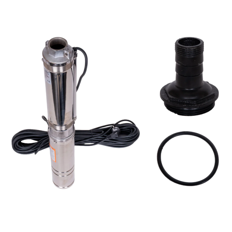 Pompa submersibila apa curata 1100W, WOLFSON PM-1500-8, 8 turbine, cablu 25m, 6600L/h, inaltime max pompare 58m, diametru 100mm, motor capsulat