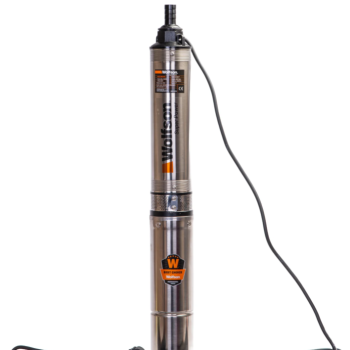 Pompa submersibila apa curata 1100W, WOLFSON PM-1500-8, 8 turbine, cablu 25m, 6600L/h + Presostat Total