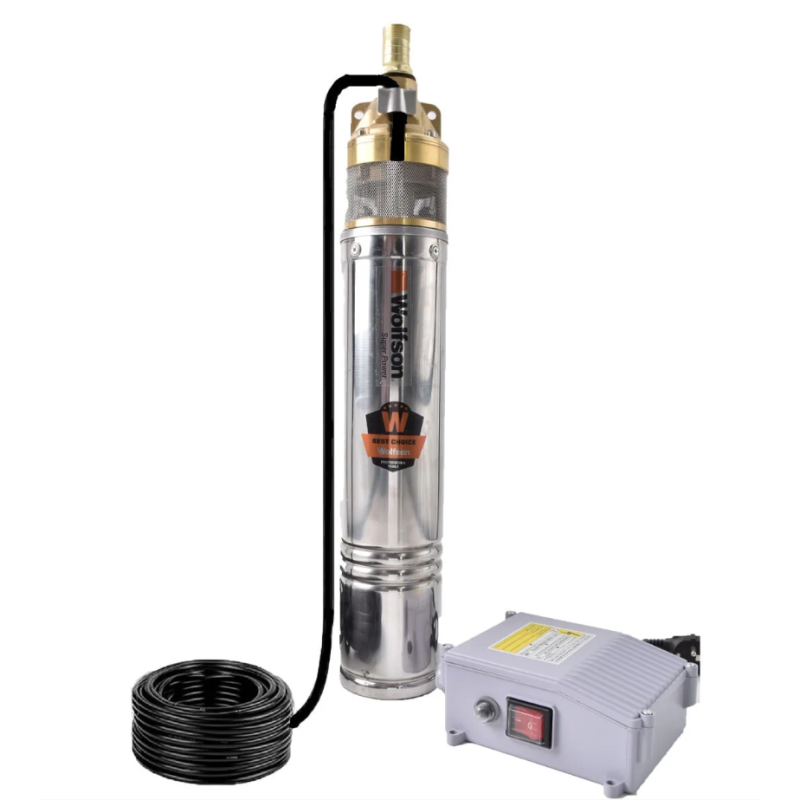 Pompa submersibila apa curata WOLFSON 4SKM-150 PRO - 1100W, 3300 l/h