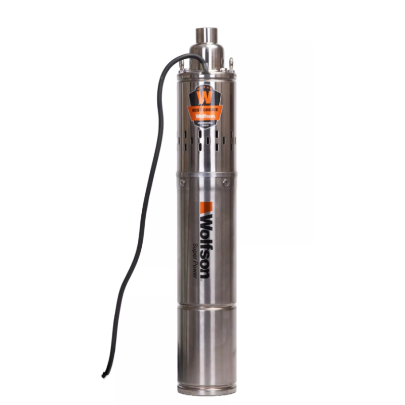 Pompa submersibila apa curata WOLFSON PS-1300, 750W, cablu 15m, 1900L/h, 1 tol, inaltime max pompare 100m, diametru 100mm