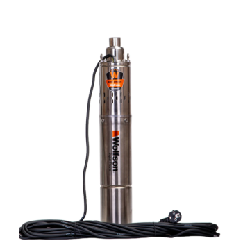 Pompa submersibila apa curata WOLFSON PS-1300, 750W, cablu 15m, 1900L/h, 1 tol, inaltime max pompare 100m, diametru 100mm