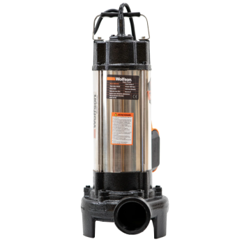 Pompa submersibila apa murdara cu tocator si flotor Wolfson WQW-1500D-F PRO