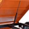 Remorca motocultor Wolfson, capacitate 500Kg, cuva basculabila 125x80x30 cm