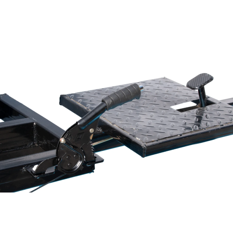 Remorca motocultor Wolfson, capacitate 500Kg, cuva basculabila 125x80x30 cm