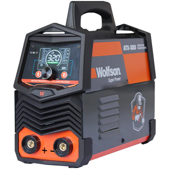 Aparat de sudura cu electrod Wolfson ATX-320 cu Inverter 2 in 1 MMA si LIFT-TIG, 140Ah + Masca de sudura automata, coltare magnetice de sudura