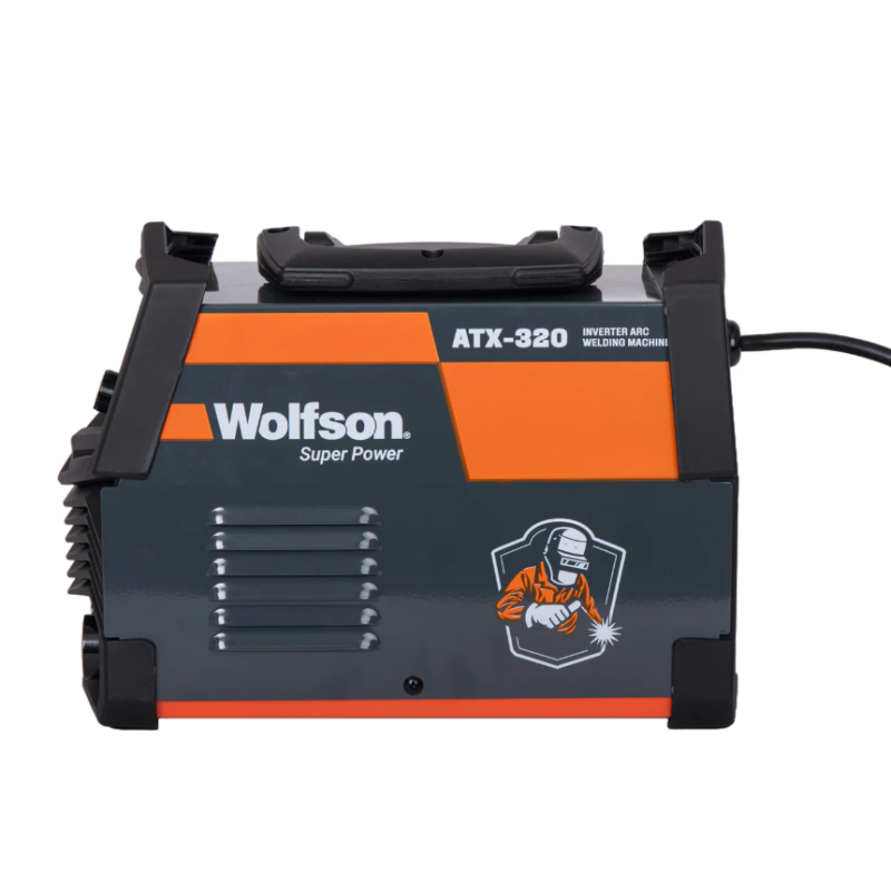 Aparat de sudura cu electrod Wolfson ATX-320 cu Inverter 2 in 1 MMA si LIFT-TIG, 140Ah + Masca de sudura automata, coltare magnetice de sudura