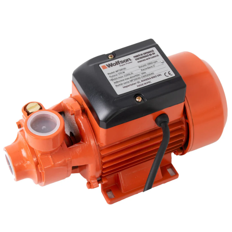 Pompa de suprafata apa curata Wolfson QB-60 - 370W, 2100 l/h