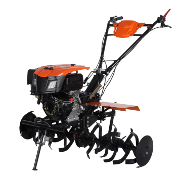 Motocultor pe benzina Wolfson Imperio 10 CP cu far si roti de transport 6.50x12, latime de lucru 70-140cm